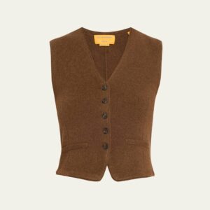 Home tailored cashmere vest